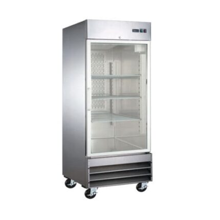 refrigerador 1 puerta cristal