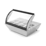 Base Caliente Eléctrica De 8 Insertos De Sobre Mesa Con Tapa Migsa RTR-67L